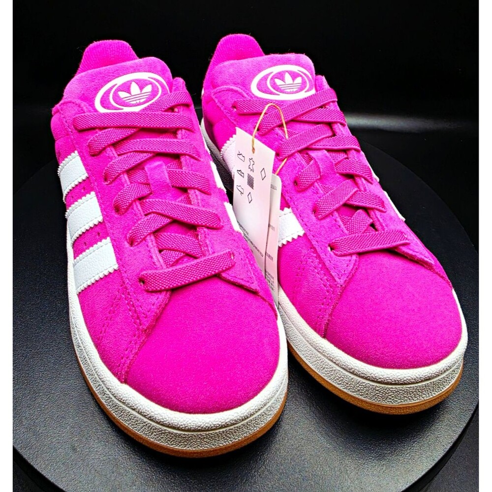adidas Originals Campus 00s Unisex Kids Suede Low Top Pink/White SIZE US 2 KIDS